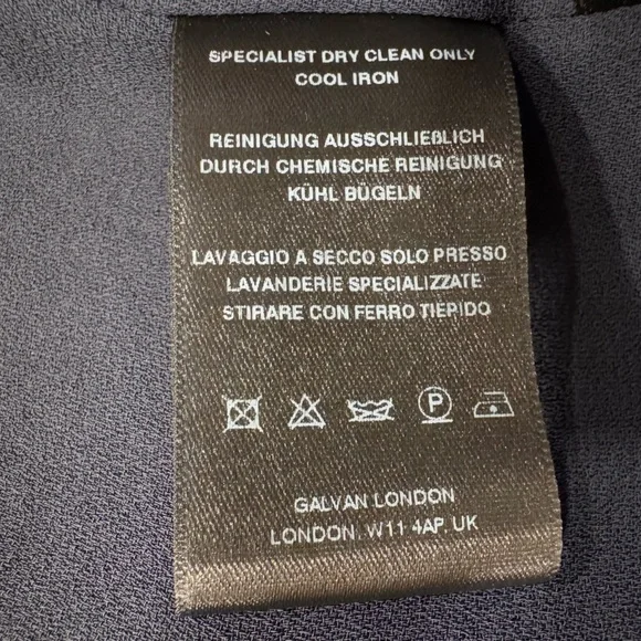 GALVAN London Prism Pinstripe Cutout Thigh-Slit Maxi Dress - Picture 13 of 14